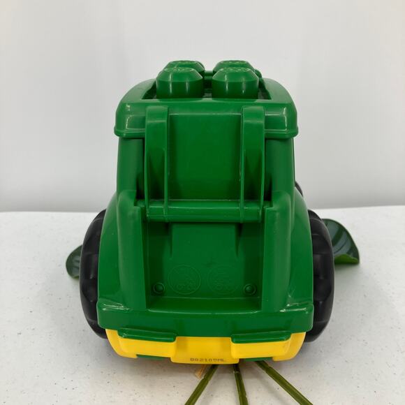 Mega Bloks Block John Deere Green Yellow Plastic Building Toy Lil Tractor Farmer - Picture 9 of 11